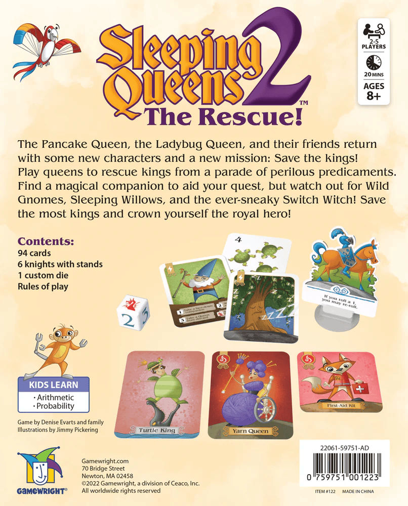 Sleeping Queens 2: The Rescue (EN) JEUX - Famille