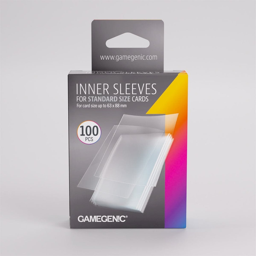 Sleeves: Gamegenic: Inner Sleeves (100) ACCESSOIRES - Protecteurs (Sleeves)