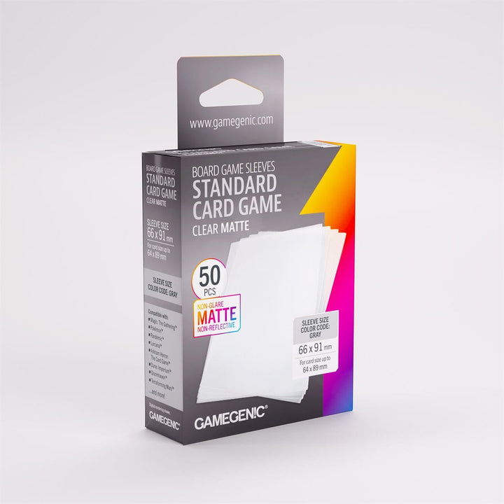 Sleeves: Gamegenic: Matte Standard Card Game Sleeves (50) ACCESSOIRES - Protecteurs (Sleeves)