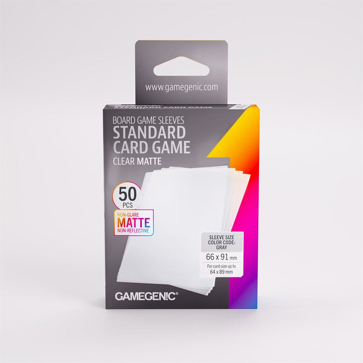 Sleeves: Gamegenic: Matte Standard Card Game Sleeves (50) ACCESSOIRES - Protecteurs (Sleeves)