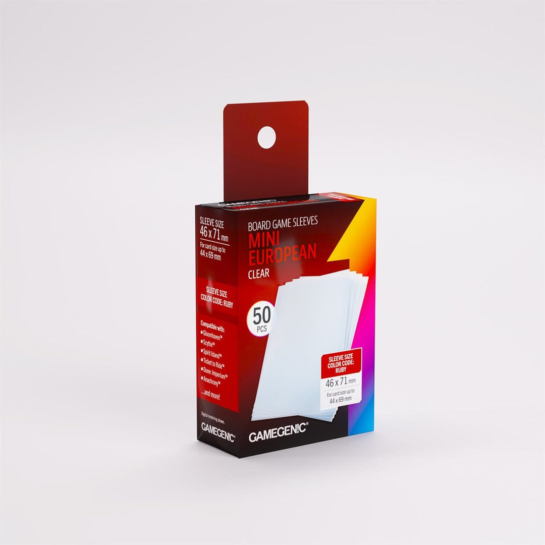 Sleeves: Gamegenic: Prime Mini European-Sized Sleeves (50) ACCESSOIRES - Protecteurs (Sleeves)