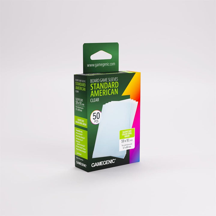 Sleeves: Gamegenic: Prime Standard American-Sized (50) ACCESSOIRES - Protecteurs (Sleeves)