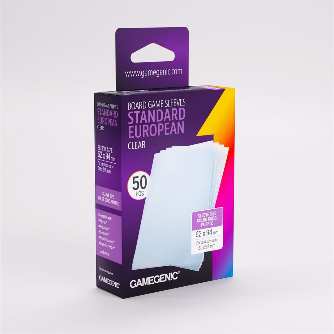 Sleeves: Gamegenic: Prime Standard European-Sized (50) ACCESSOIRES - Protecteurs (Sleeves)