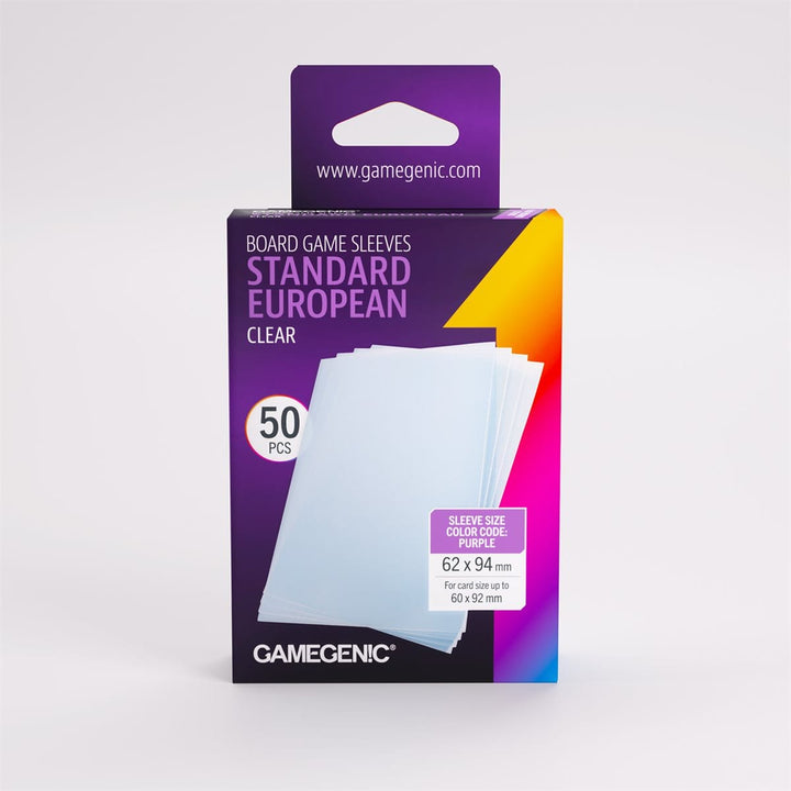 Sleeves: Gamegenic: Prime Standard European-Sized (50) ACCESSOIRES - Protecteurs (Sleeves)