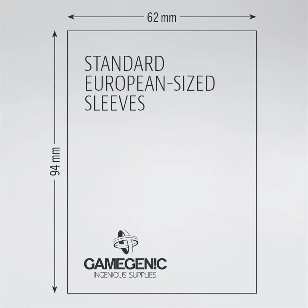 Sleeves: Gamegenic: Prime Standard European-Sized (50) ACCESSOIRES - Protecteurs (Sleeves)