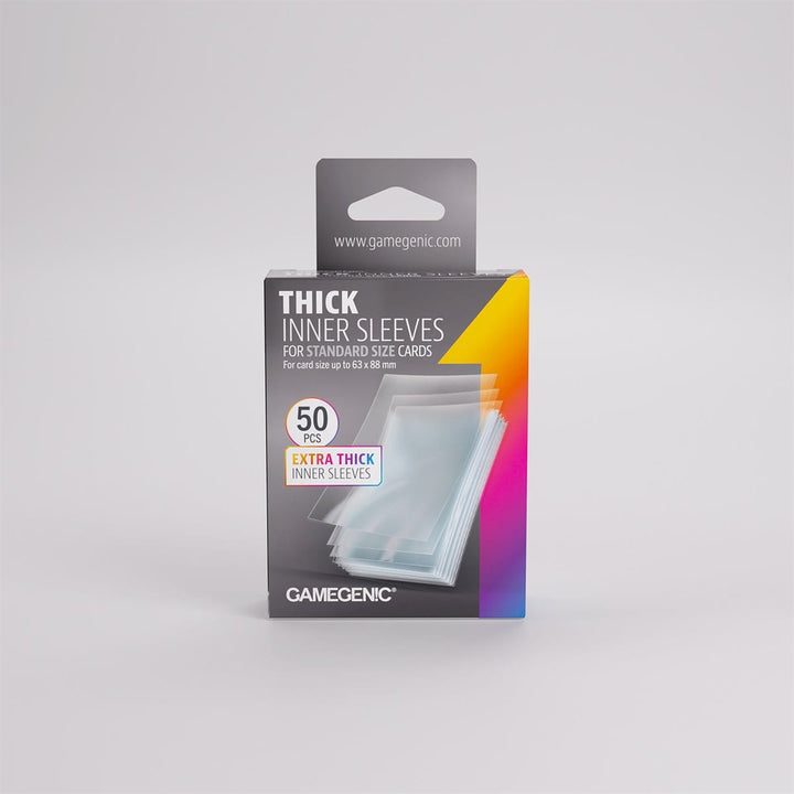 Sleeves: Gamegenic: Thick Inner Sleeves (50) ACCESSOIRES - Protecteurs (Sleeves)