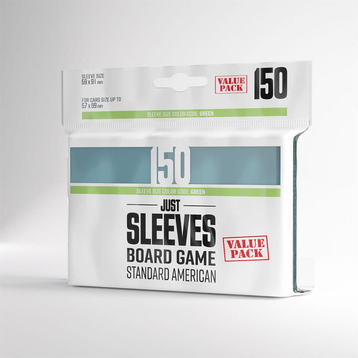 Sleeves: Just Sleeves: Standard American Value Pack (150) ACCESSOIRES - Protecteurs (Sleeves)
