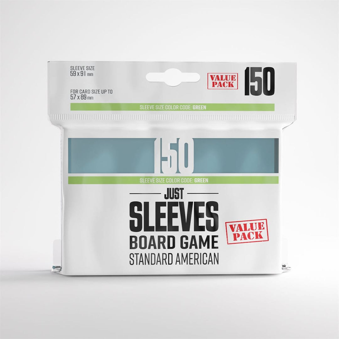 Sleeves: Just Sleeves: Standard American Value Pack (150) ACCESSOIRES - Protecteurs (Sleeves)