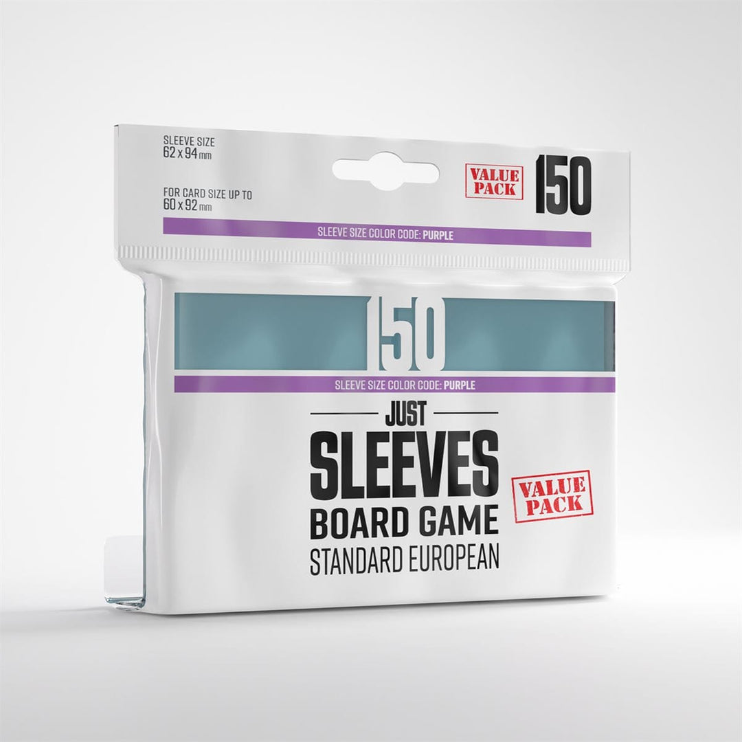 Sleeves: Just Sleeves: Standard European Value Pack (150) ACCESSOIRES - Protecteurs (Sleeves)
