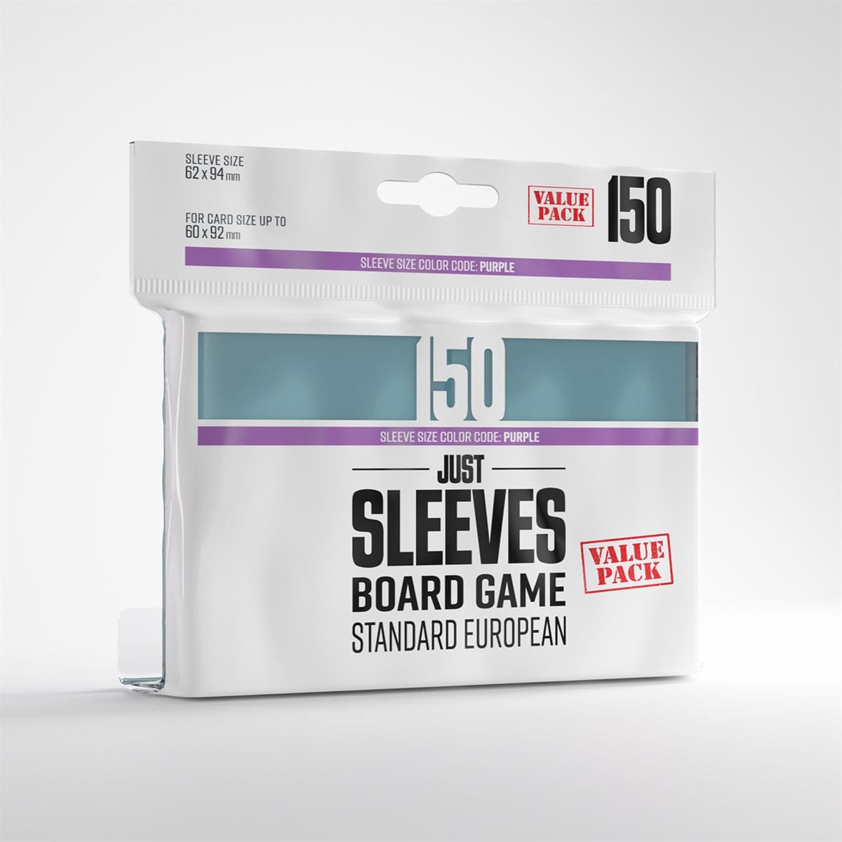 Sleeves: Just Sleeves: Standard European Value Pack (150) ACCESSOIRES - Protecteurs (Sleeves)