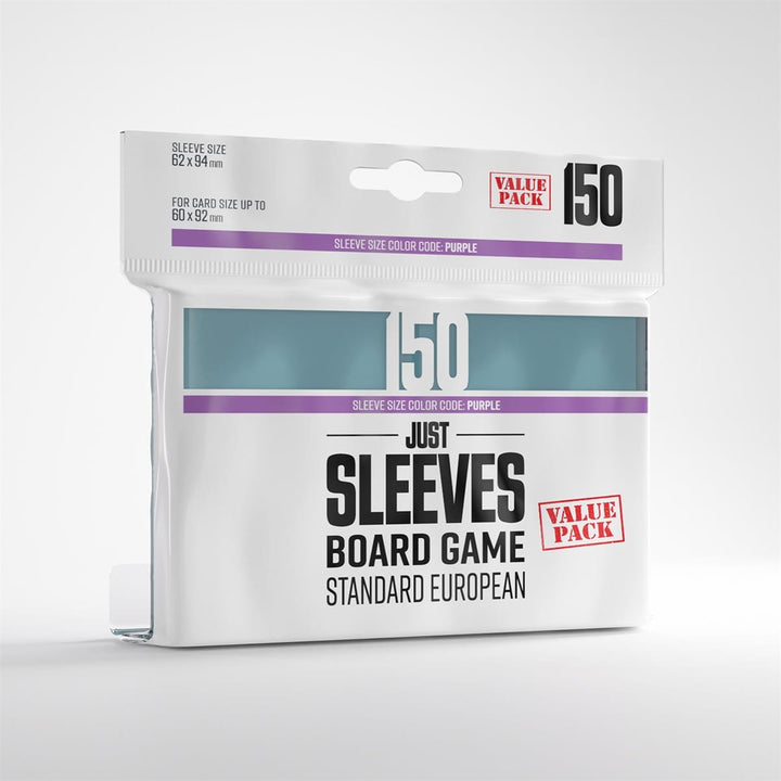 Sleeves: Just Sleeves: Standard European Value Pack (150) ACCESSOIRES - Protecteurs (Sleeves)