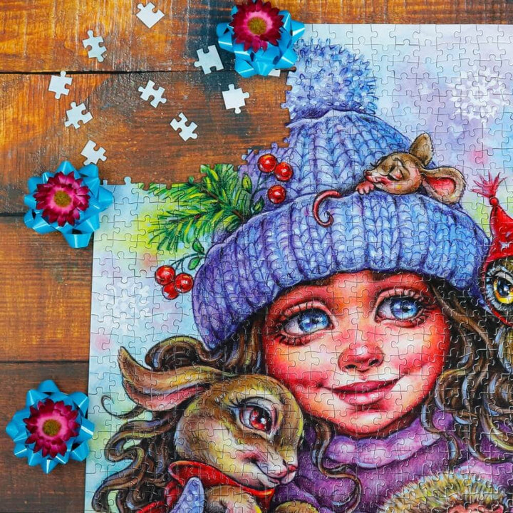 Winter Warmth JaCaRou Puzzle buy online | Casse-tête JaCaRou