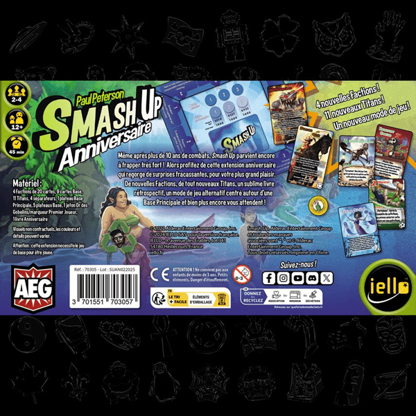Smash Up - ext. Anniversaire (FR) JEUX - Famille