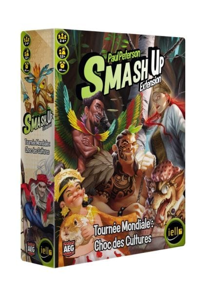 Smash Up: Tournée Mondiale - Choc des Cultures (FR) JEUX - Jeux de cartes