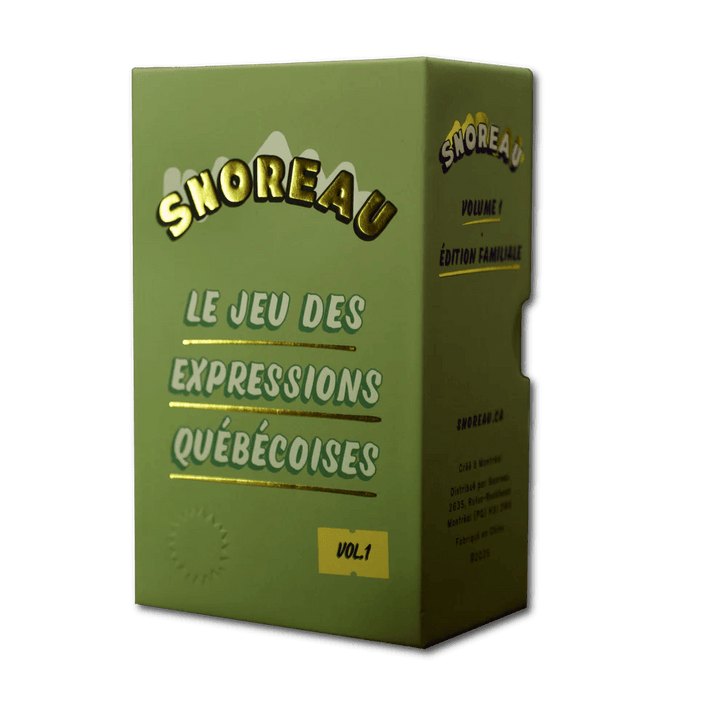 Snoreau - Le jeu des expressions québécoises (FR) JEUX - Ambiance-Party