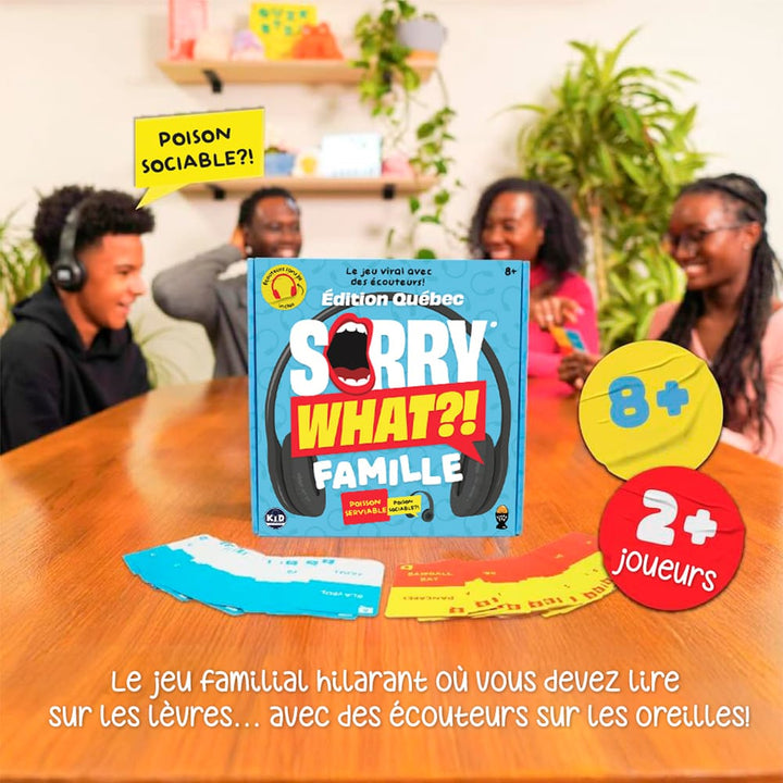 Sorry What?! - Édition Famille (FR) JEUX - Famille