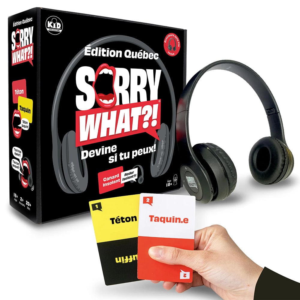 Sorry What?! - Édition Québec (FR) JEUX - Ambiance-Party