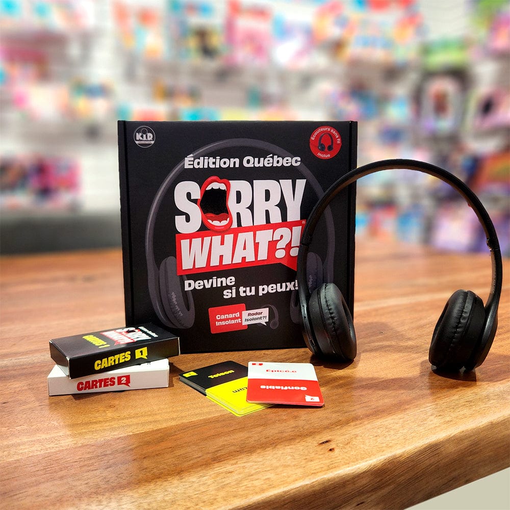 Sorry What?! - Édition Québec (FR) JEUX - Ambiance-Party