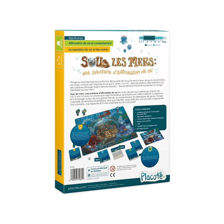 Sous les mers : une aventure d'affirmation de soi (FR) JEUX - Éducatif