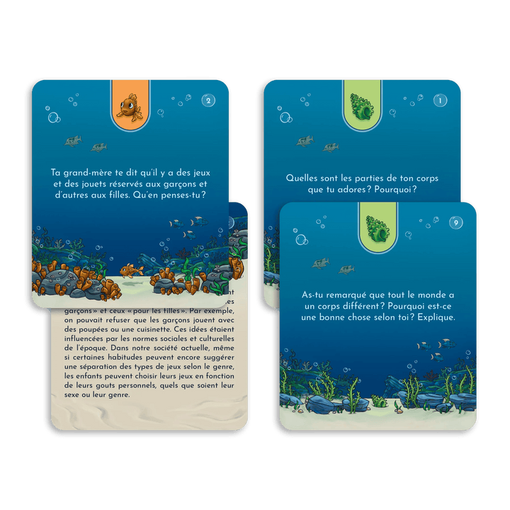 Sous les mers : une aventure d'affirmation de soi (FR) JEUX - Éducatif