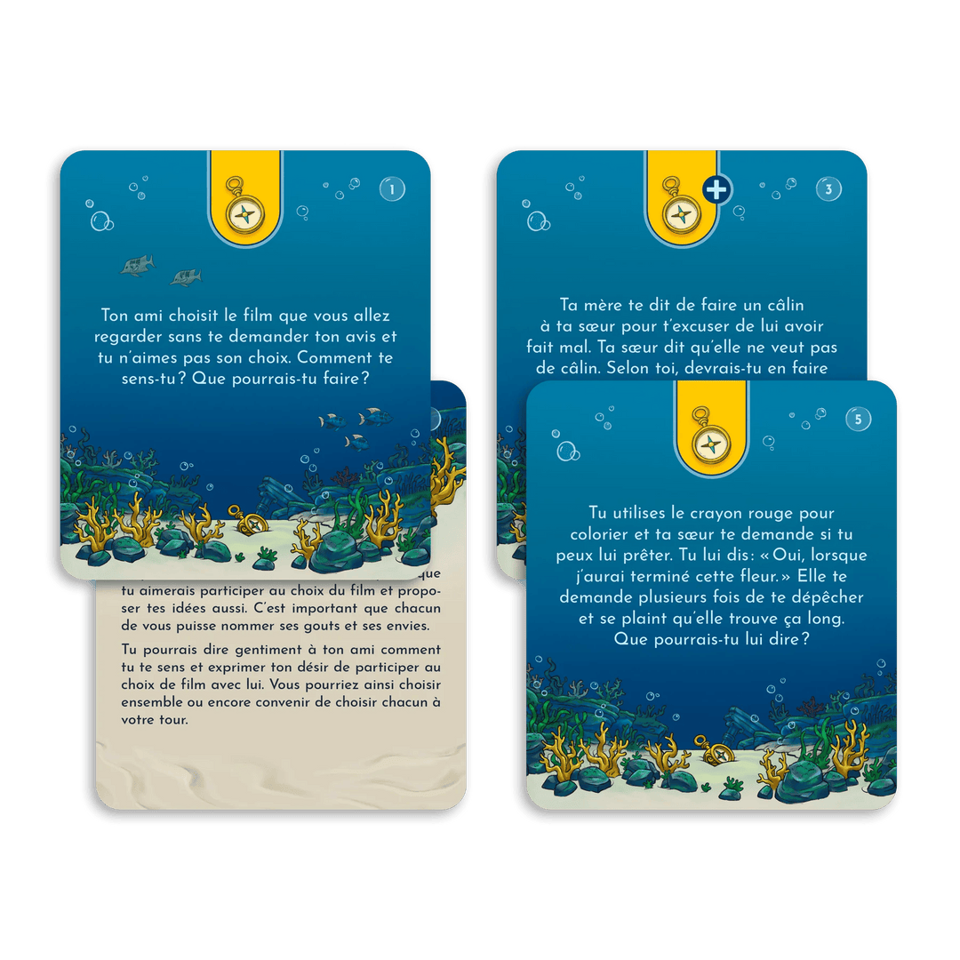 Sous les mers : une aventure d'affirmation de soi (FR) JEUX - Éducatif