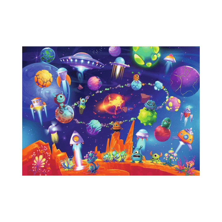 Space Aliens (60 pc) CASSE-TÊTE - 50 - 99 morceaux