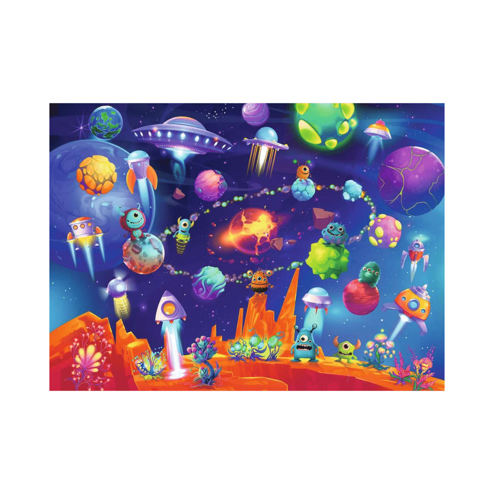 Space Aliens (60 pc) CASSE-TÊTE - 50 - 99 morceaux