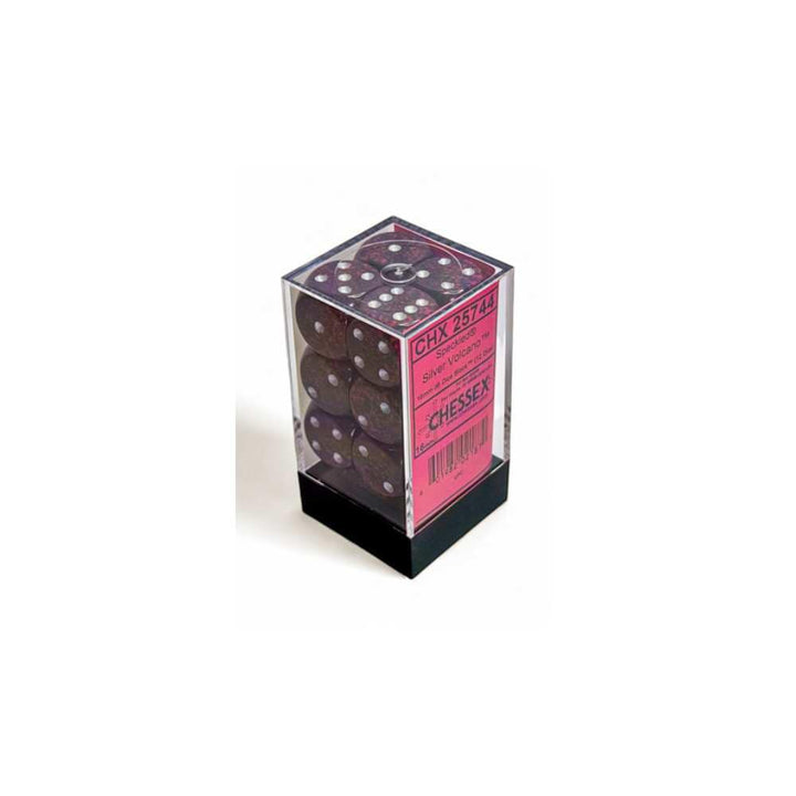 Speckled: 12D6 Silver Volcano Accessoires - Dés - Classiques