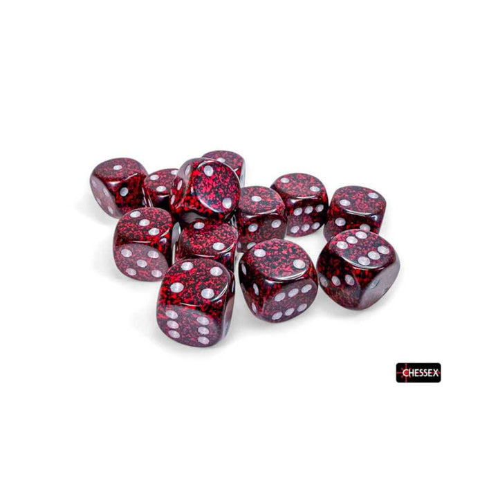 Speckled: 12D6 Silver Volcano Accessoires - Dés - Classiques