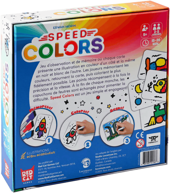 Speed Colours (FR) JEUX - Enfants - Enfants 5 ans +