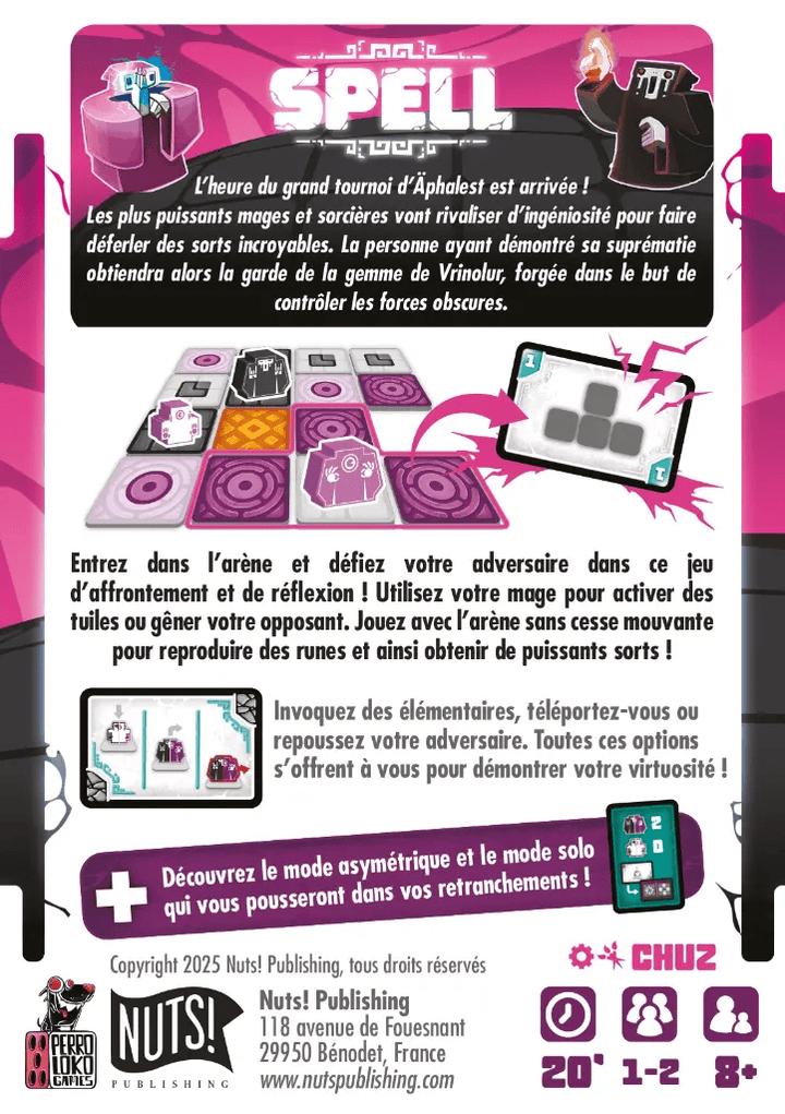 Spell (FR) JEUX - Stratégie - Stratégie léger