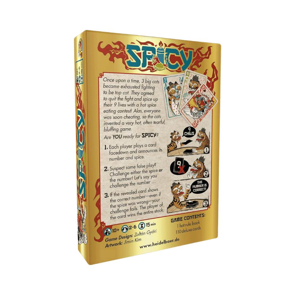 Spicy (EN) JEUX - Jeux de cartes