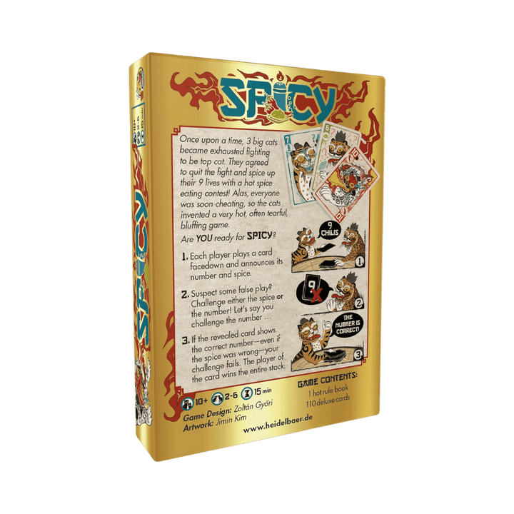 Spicy (EN) JEUX - Jeux de cartes