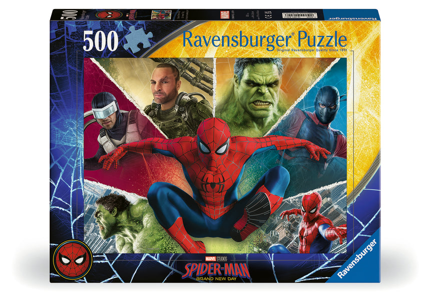 Spider-Man Brand New Day (500 pcs) CASSE-TÊTE - 400 - 550 morceaux