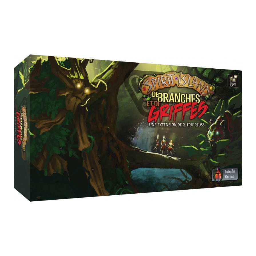Spirit Island: ext. De Branches et de griffes (FR) JEUX - Coopératifs