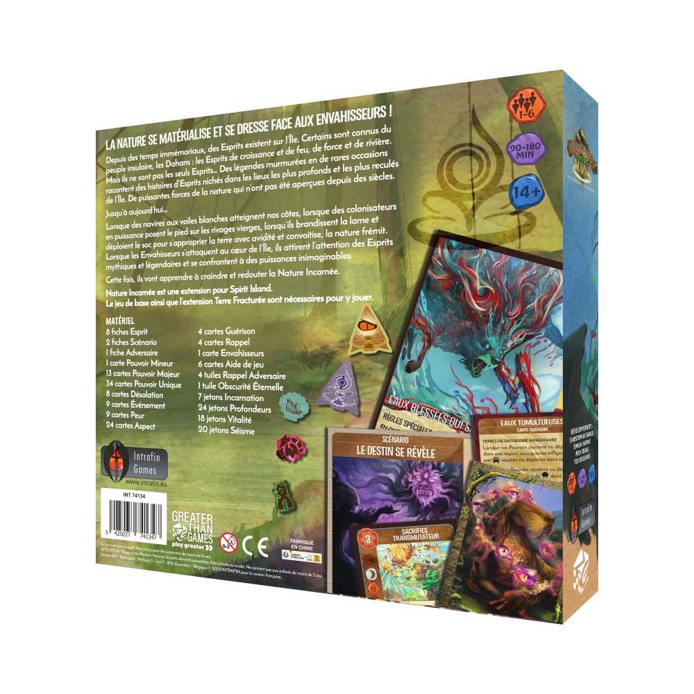 Spirit Island: ext. Nature incarnée (FR) JEUX - Coopératifs