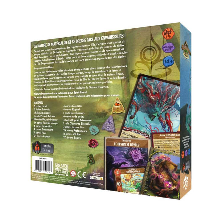 Spirit Island: ext. Nature incarnée (FR) JEUX - Coopératifs