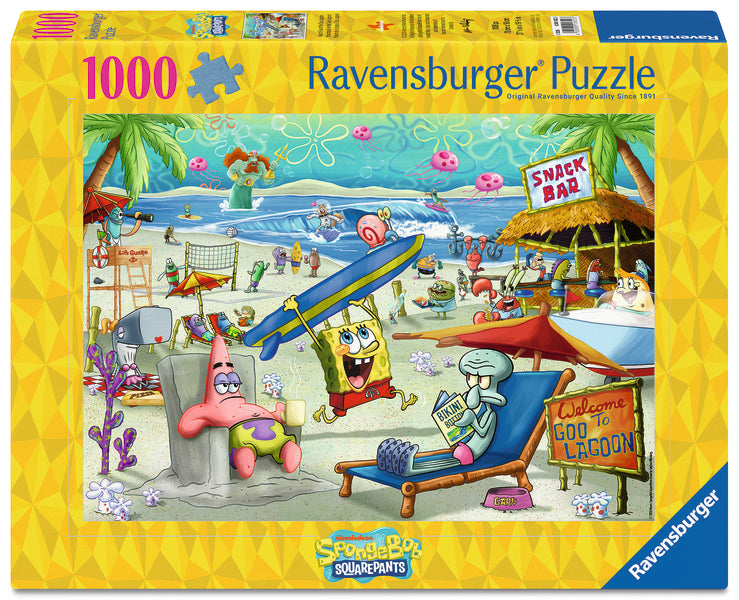 Spongebob (1000pcs) CASSE-TÊTE - 1000 morceaux