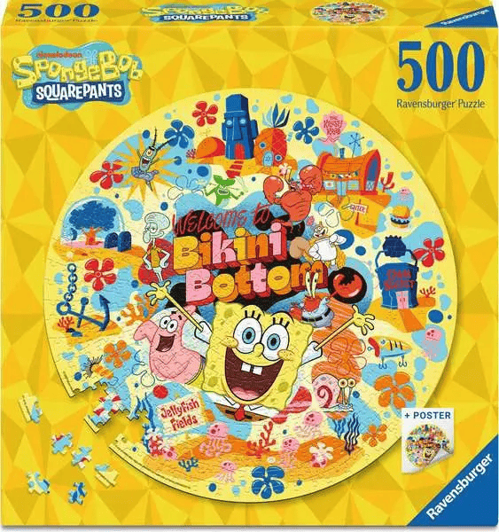 SpongeBob SquarePants (500 pcs) CASSE-TÊTE - 400 - 550 morceaux