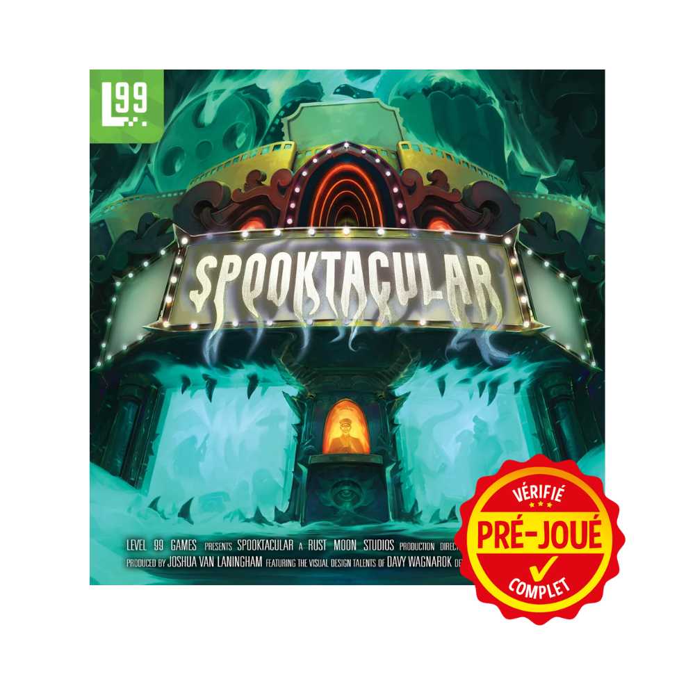 Spooktacular (pré-joué) (EN) BAZAR - Bazar - Stratégie
