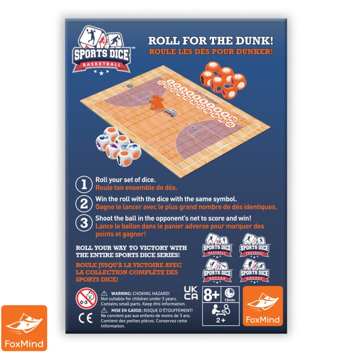 Sports Dice Basketball (ML) JEUX - Famille