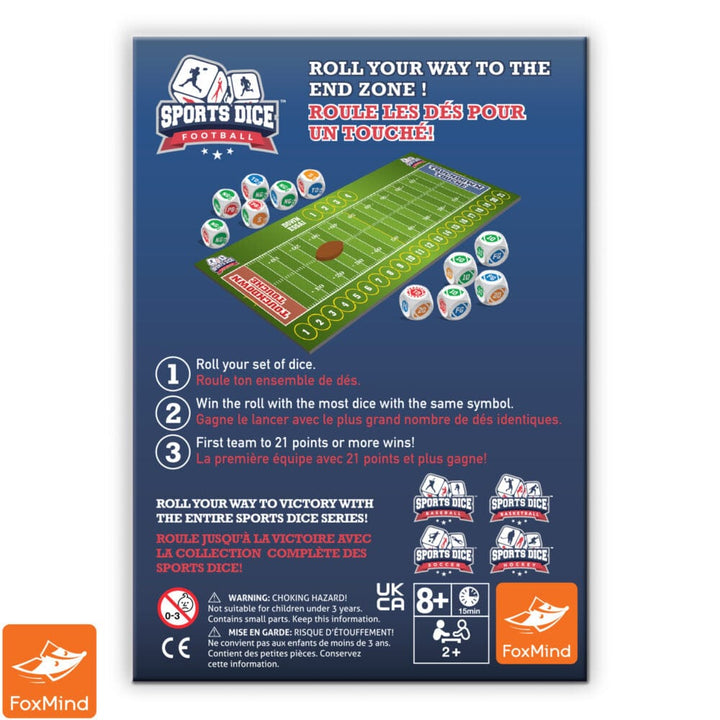 Sports Dice Football (ML) JEUX - Famille