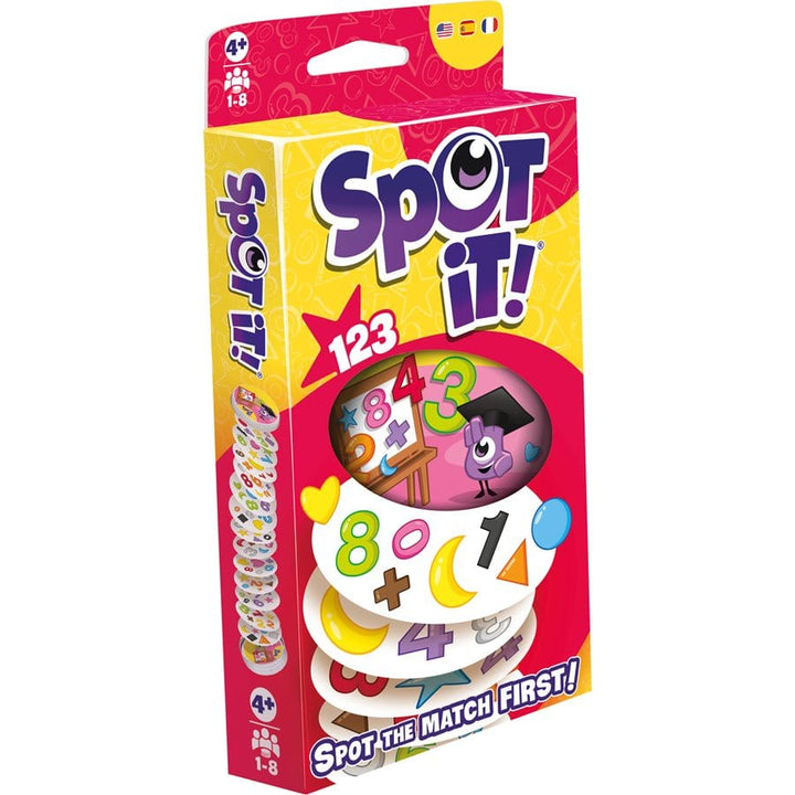Spot It! - 1,2,3 (ML) JEUX - Enfants - Enfants 3 ans +