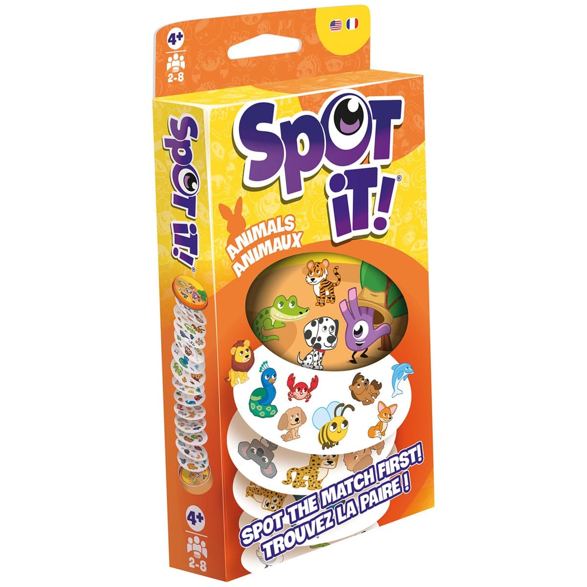 Spot It! - Animaux (ML) JEUX - Enfants - Enfants 4 ans +