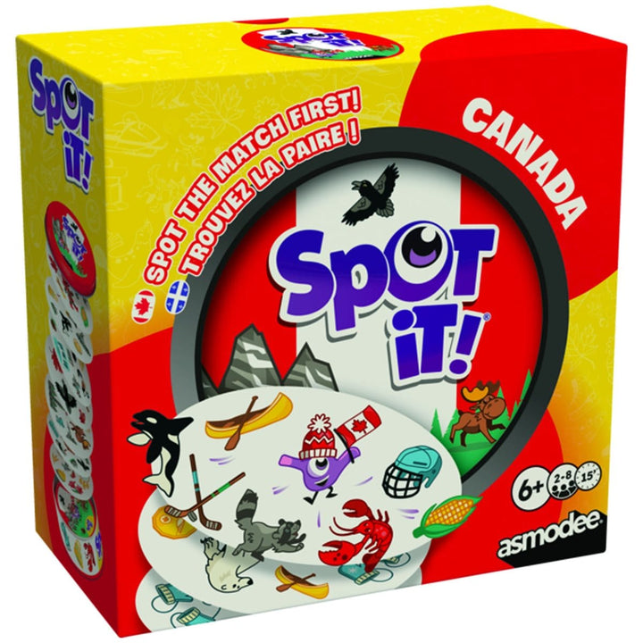 Spot It! - Canada - Box Eco (ML) JEUX - Famille
