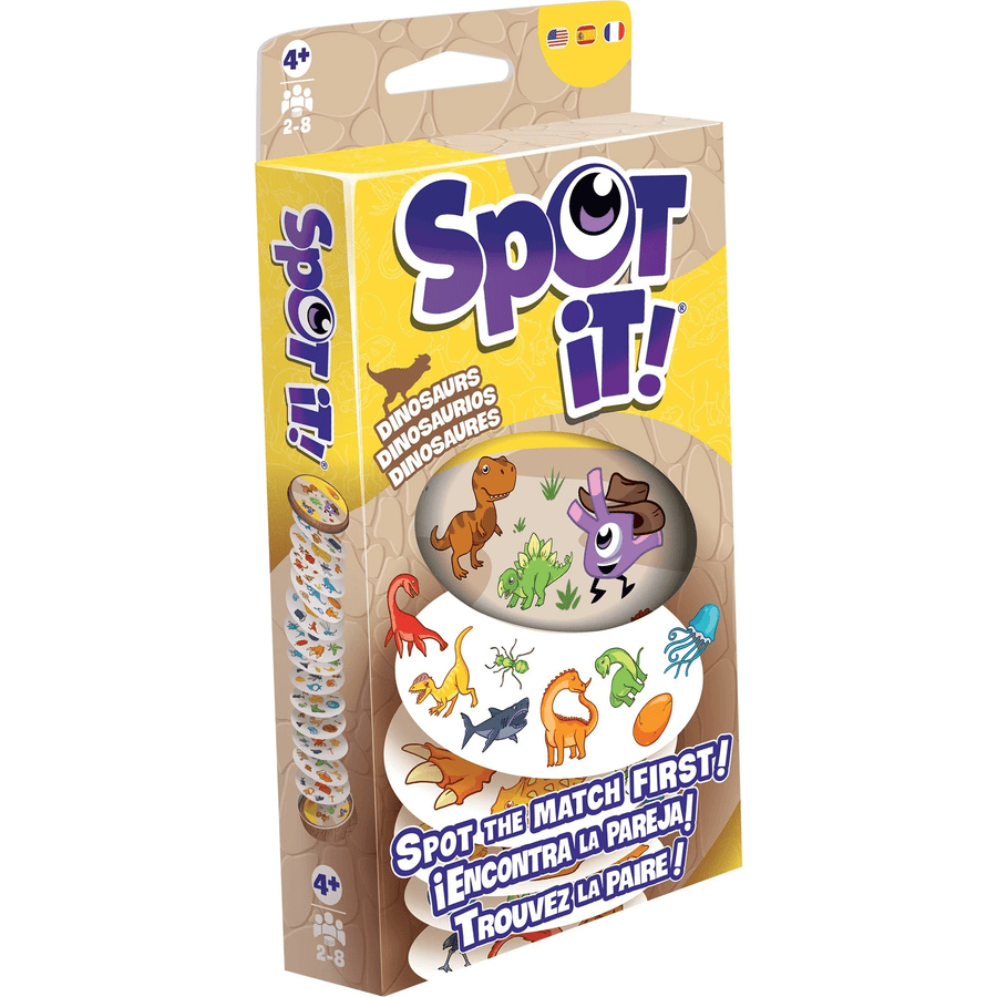 Spot It! Dinosaures (ML) JEUX - Enfants - Enfants 4 ans +