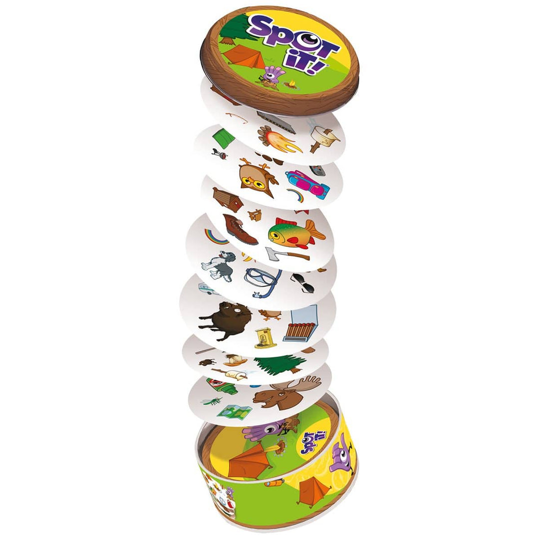 Spot it!/Dobble - Camping (ML) JEUX - Famille