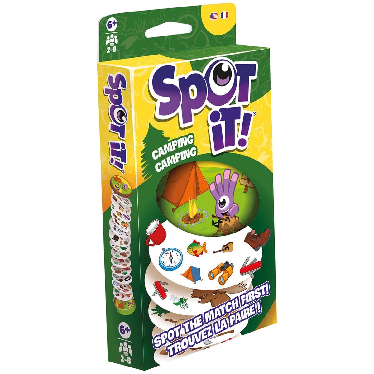 Spot it!/Dobble - Camping (ML) JEUX - Famille