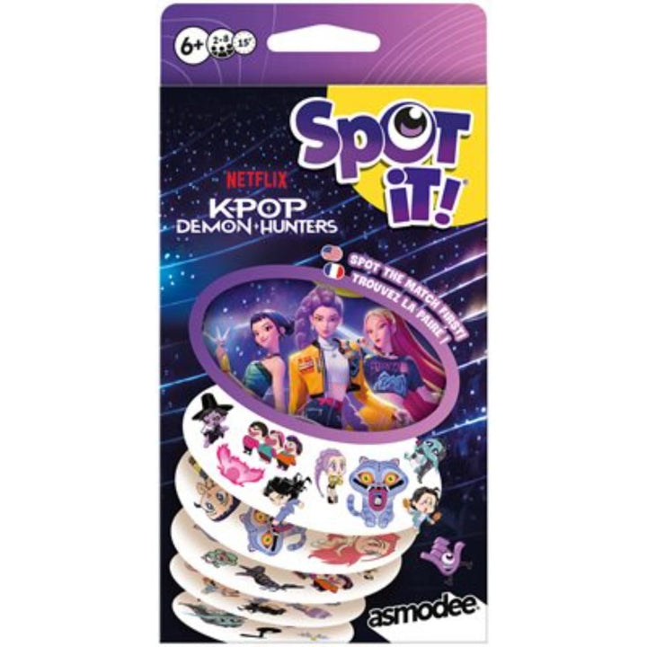 Spot It! - K-Pop Demon Hunters (ML) JEUX - Famille