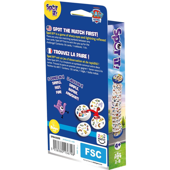 Spot It! - Pat Patrouille / Paw Patrol (ML) JEUX - Enfants - Enfants 4 ans +